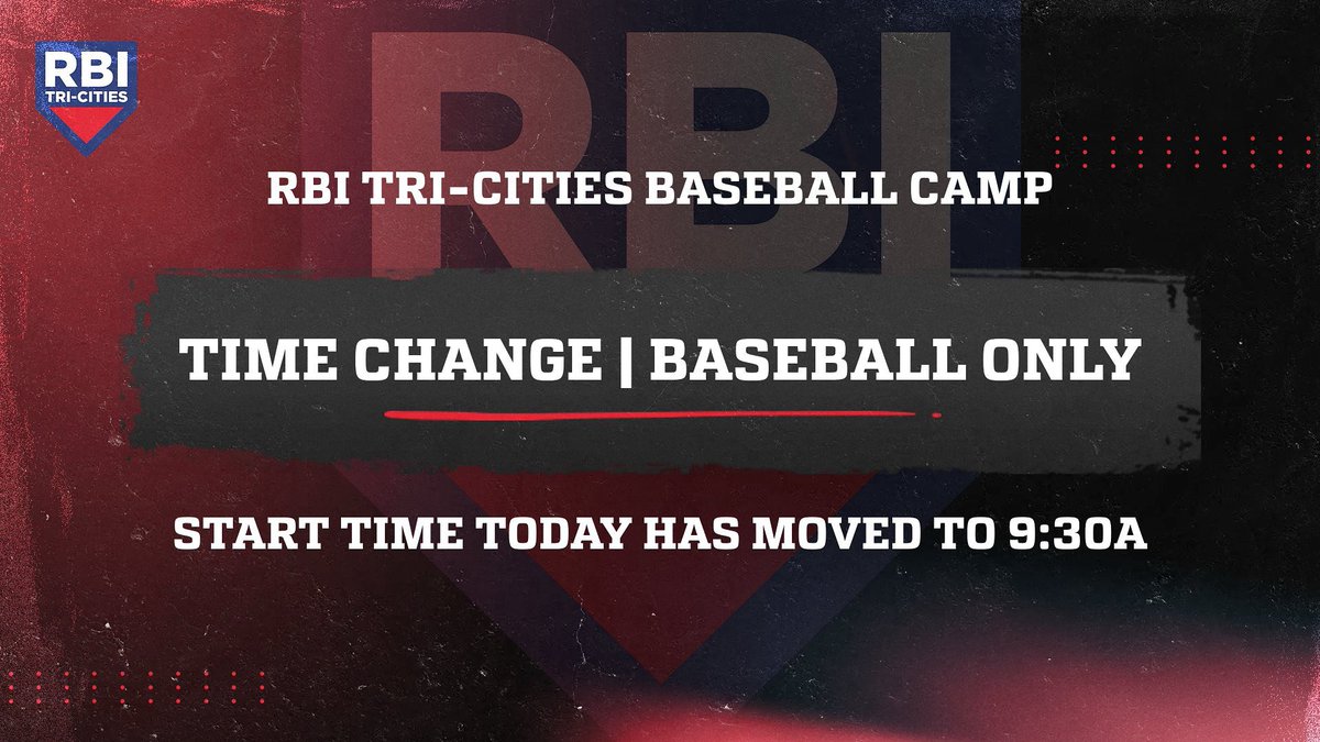 🚨Baseball campers🚨

Due to rain in the area, we will move our baseball camp (only) start time back to 9:30 AM today (5-27-25).

See you at the field!

#BeEliteBeSeen #Baseball #BaseballCamp #IndoorFacility 

🔴⚾️🔵