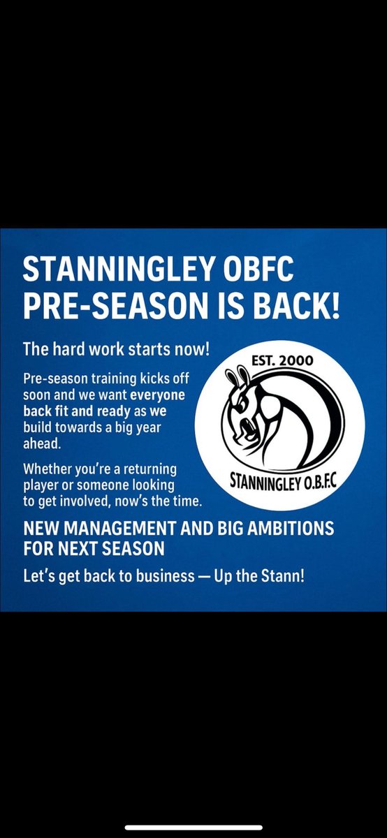 Stanningley Old Boys FC tweet media