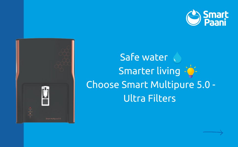 smartpaani's tweet photo. Your clean water solution- SmartPaani Smart Multipure 5.0 UF. To know more contact SmartPaani at 9851246052

#CleanDrinkingWater #EveryDropCounts #SustainableWaterManagementSolutions #SmartPaani https://t.co/pfKfwdy79v