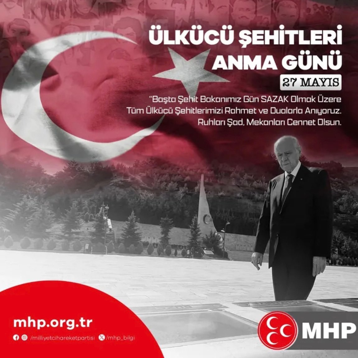 #27mayısülkücüşehitlerianmagünü