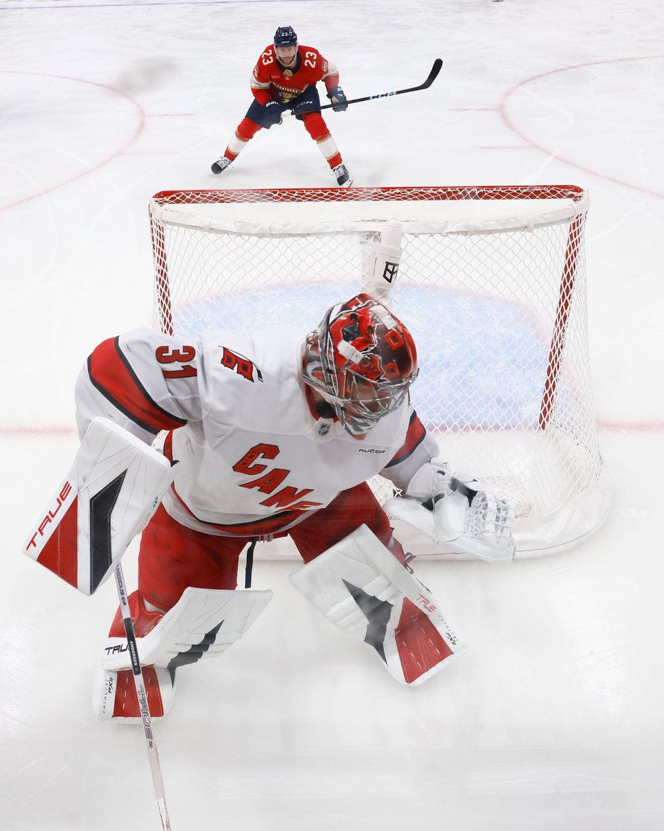 NHLde's tweet image. Der Shutout, den die Carolina Hurricanes gebraucht haben! 🌪️ 

#LetsGoCanes | @canes | #Andersen | #StanleyCup