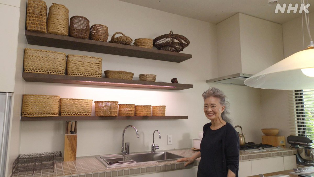 美の壺】 選「日々を豊かに かご」 🧺#大原千鶴 さんが愛用する竹製の