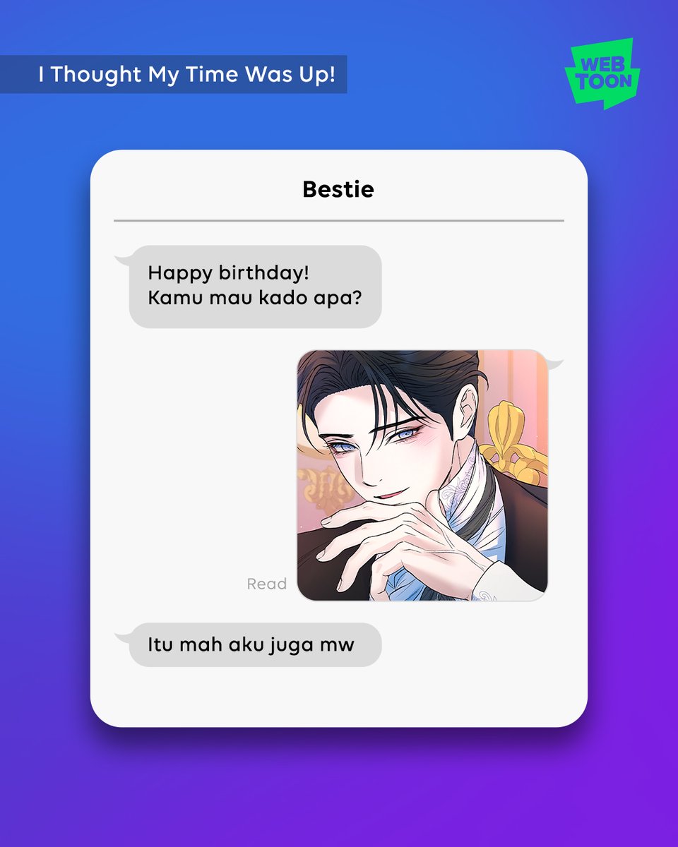Kamu kalo minta kado ke temen gini juga, kan? 😤

#WEBTOONID