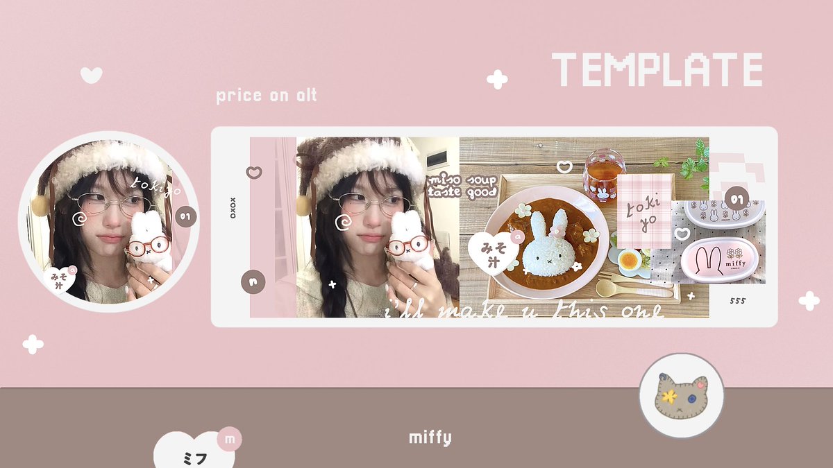 help repost? terimakasihhh

halooo, miffy punya 9 template layout imut yang bisa di adopt malam ini pada jam berikut, :ddd

⏰ 19.30 WIB
💌 by DM @ kittencandly 

langsung aja sebut code template nya yaaa, jangan lupa mampir jajan! terimakasih ♡

#zonauang