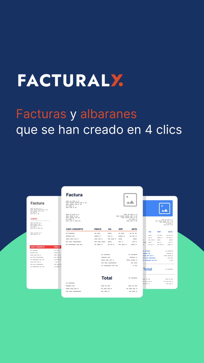 facturaly_com's tweet photo. ¡Dile adiós a la facturación en papel!

Con Facturaly, gestiona tus facturas electrónicas de manera segura y desde cualquier lugar:

• Genera facturas electrónicas fácilmente
• Gestiona y almacena todas tus facturas en un solo lugar
• Cumple con la ley sin complicaciones https://t.co/TmQWPCJ8RR