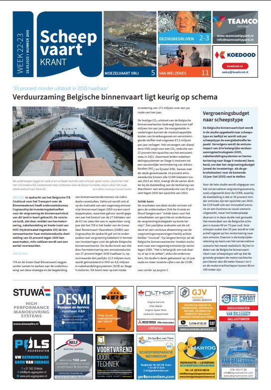 De nieuwste editie van de Scheepvaartkrant is zojuist verschenen! 42 pagina’s boordevol kolkend actueel Europees binnenvaartnieuws en diverse opleveringen. Lees ‘m via de app óf met deze directe link:
content.yudu.com/web/2wzcc/0A2r…