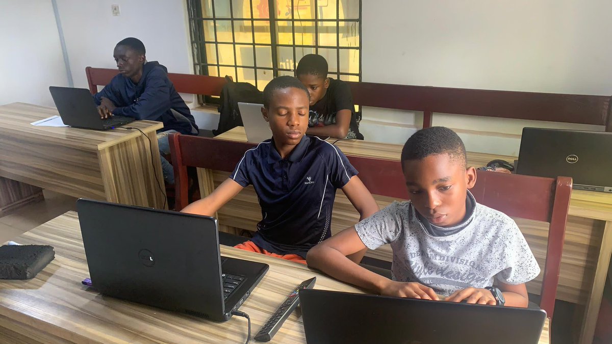 Happy Children’s Day from all of us at Nanocodes Programming! 👦🏾💻👧🏽

Look at these young minds  focused, curious, and already diving into the world of tech!
They’re not just coding… they’re building the future one line at a time. 

To every child out there with big dreams and