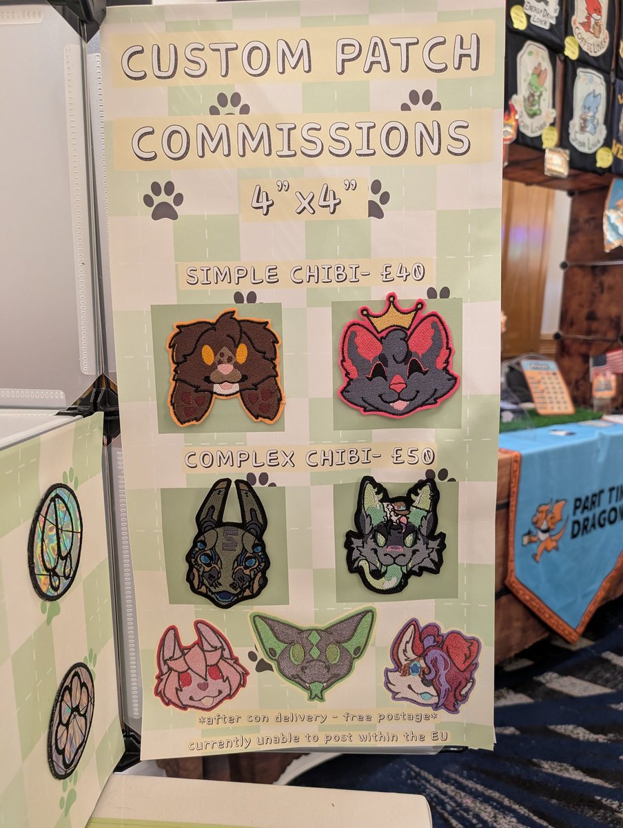 My table at #Confuzzled ! Thankyou to everyone who came over to chat and/or buy anything!