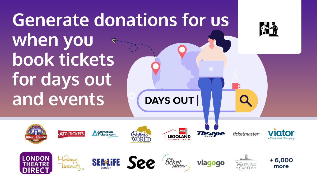 Making memories during the holidays? Generate free donations for us when you book tickets to popular events, book shows and more!

💸 It's free
📱 There's a handy app
🛍️ There are over 6,000 stores!

&gt; giveasyoulive.com/join/vcaec?utm…