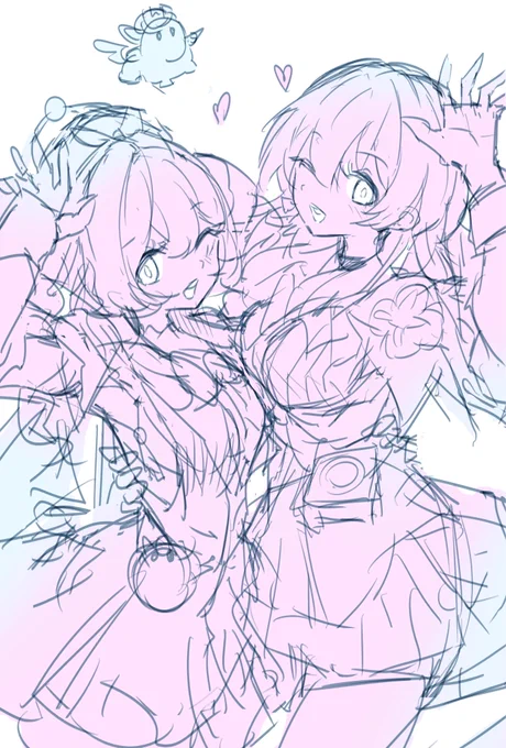 ヒアたんなーたんラフ