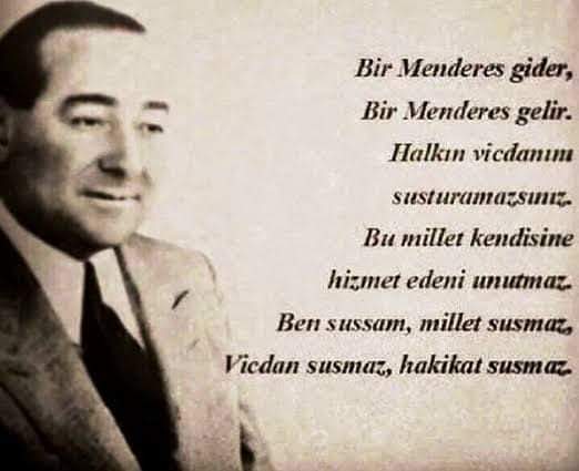 Başbakan #AdnanMenderes başta olmak üzere tüm Şehitlerimizi Rahmet, Minnet ve Şükranla anıyorum. 
Ruhları Şad, Mekanları Cennet olsun.
 #27Mayıs1960