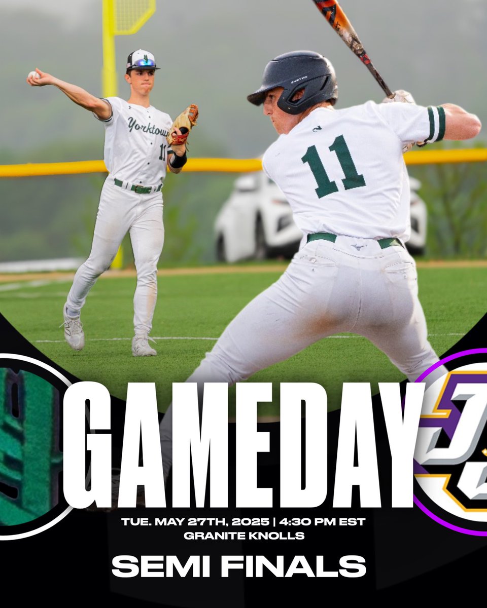 Yorktown takes on John Jay Cross River today in a semi-final elimination game.  Game time is 4:30 at Granite Knolls #freshstart <a href="/YCSD_Athletics/">Robert Barrett</a> <a href="/YHSDeGennaro/">Mr. Joseph DeGennaro</a> <a href="/rayteodora1/">Ray Teodora</a> <a href="/DirectRays/">Ray Gallagher 🇺🇸</a>