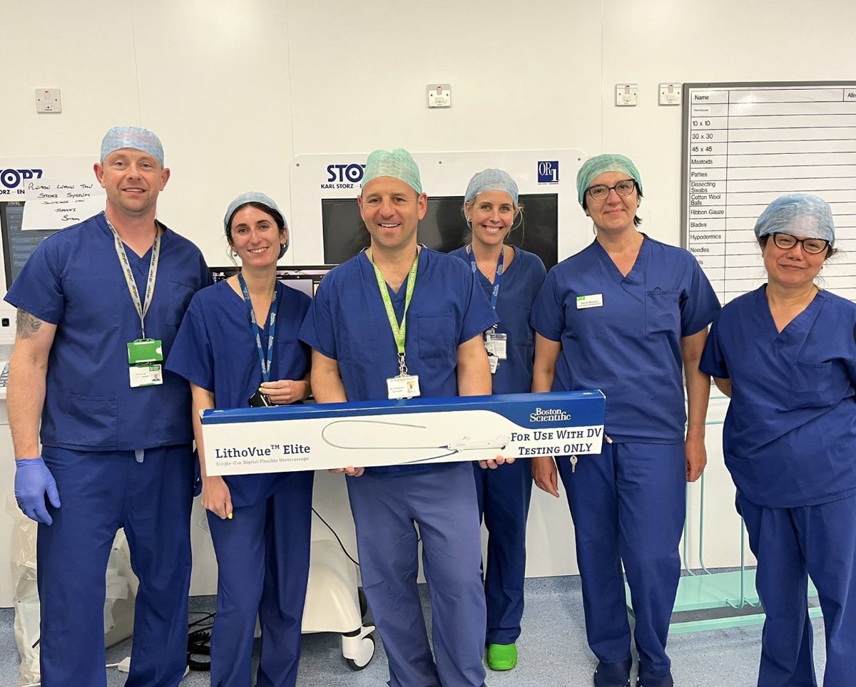 Oliver Wiseman (@ojwiseman) on Twitter photo Thanks to <a href="/BSCEMEA_Urology/">Boston Scientific EMEA - Urology</a> for allowing me to be one of the first European urologists to use Lithovue Elite. It has been a journey to get to this point, but using this technology for the first time last week was not what I expected.... Thanks to <a href="/BSCEMEA_Urology/">Boston Scientific EMEA - Urology</a> for allowing me to be one of the first European urologists to use Lithovue Elite. It has been a journey to get to this point, but using this technology for the first time last week was not what I expected....