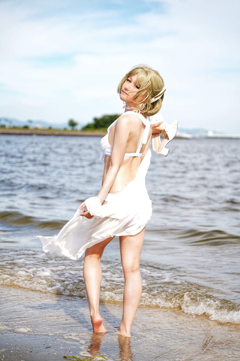 【Cosplay/アイドルマスターシンデレラガールズ💎高垣楓🍁白南風の淑女】
体型がが( ´ᵕ` ;)💦思ってラグコスチャレンジボツにしたヤツなんですが
この時ほんまにポージングとか全く意識してなかったのに最高のお写真撮ってもらえて、すごく楽しかった🫶
photo📸 <a href="/Sentence_Incens/">ふ〜みぃ📸</a> 
#ふぉとみぃ