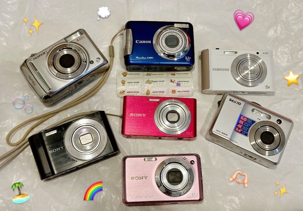 💗ล็อตใหม่ ลงขายวันนี้ 20.30 น.💭
📌ฟอล+รี ส่งฟรีเอกชน‼️
♡ ราคาเริ่มต้น 1,690 🫶🏻 เต็มระบบ แฟลชออก รุ่นฮิต โทนสวยมีรูปจากกล้องทุกตัว♡ 

#กล้องดิจิตอล #กล้องดิจิตอลคอมแพค #กล้องดิจิตอลเก่า #กล้องดิจิตอลมือสอง