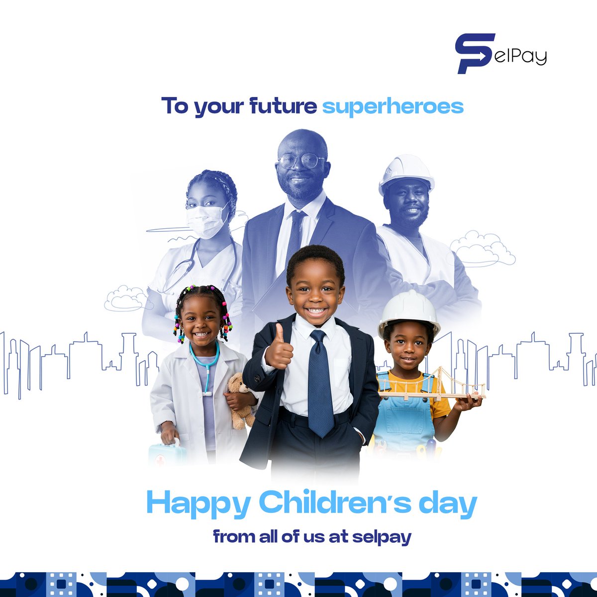 selpaytech's tweet image. From Tantrums to Tiaras , Kids Rule Today! 

#childrensday
#selpay #customersatisfaction #BusinessSolutions