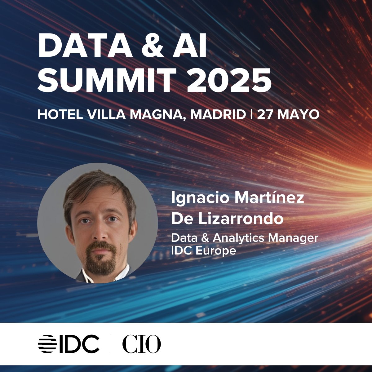 CIO España (@ciospain) on Twitter photo Ignacio Martínez, Data & Analytics Manager, #IDC Europe, modera el siguiente debate sobre las mejores prácticas para garantizar la calidad de los datos y hacerlos accesibles en todos los niveles de la organización. #DataAI25CIOIDC #IA #Data #IAGen Ignacio Martínez, Data & Analytics Manager, #IDC Europe, modera el siguiente debate sobre las mejores prácticas para garantizar la calidad de los datos y hacerlos accesibles en todos los niveles de la organización. #DataAI25CIOIDC #IA #Data #IAGen