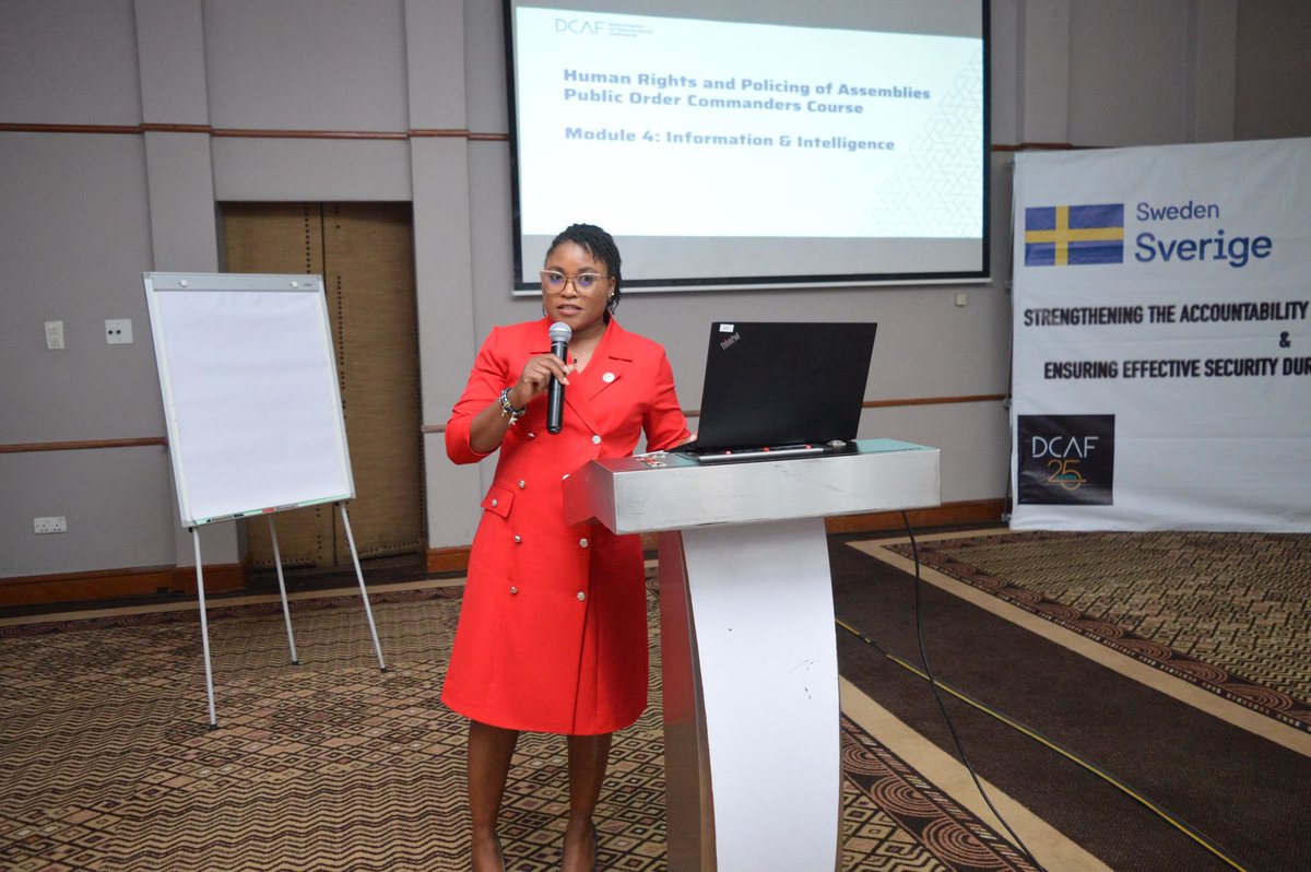 Human rights-compliant policing of public assemblies is at the heart of our work in Zambia. We’ve just wrapped up a 5 day course for senior police commanders on the tools not only for maintaining security, but also for safeguarding the integrity of the democratic process.