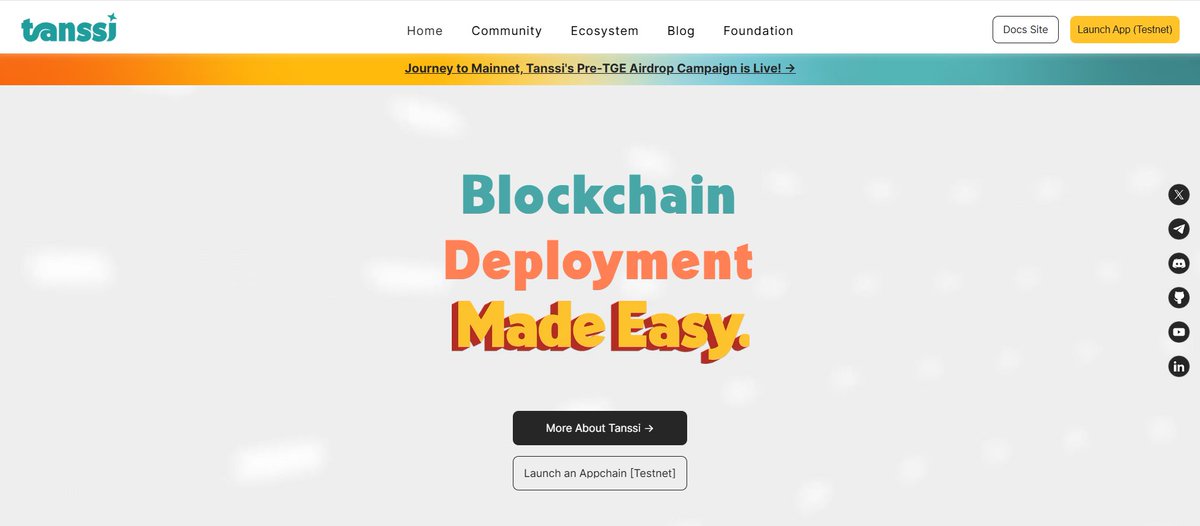 Tired of the headache of launching an appchain? 😩
Meet <a href="/TanssiNetwork/">Tanssi</a>  — the fastest way to spin up appchains with ready-to-go infrastructure. 🛠️ #Tanssi #Web3