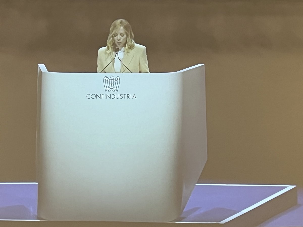 rita querzè (@rquerze) on Twitter photo Meloni apre agli industriali su costo energia e in particolare sul disaccoppiamento. <a href="/Confindustria/">Confindustria</a> Meloni apre agli industriali su costo energia e in particolare sul disaccoppiamento. <a href="/Confindustria/">Confindustria</a>