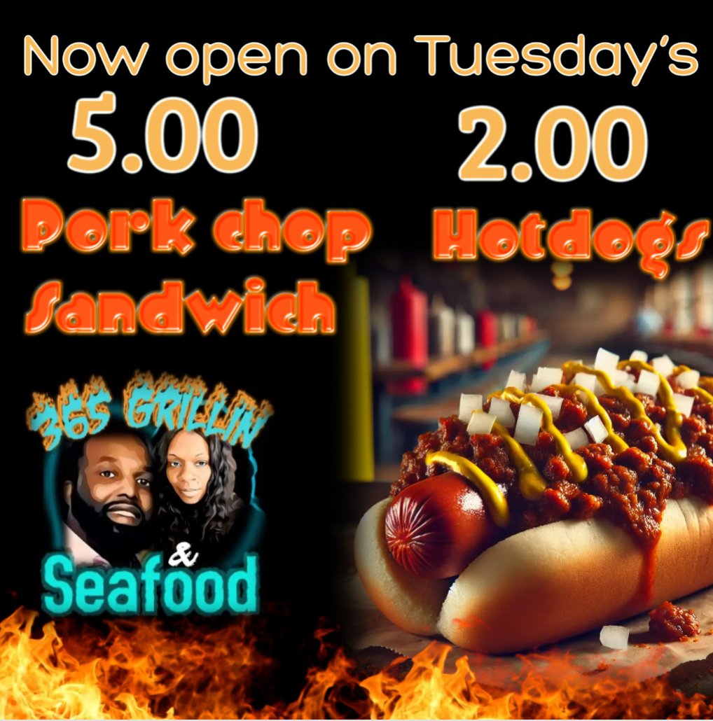 365 Grillin & Seafood (@365grillin) on Twitter photo TODAY AT 12PM TO 8PM AT 749 JOHN B WHITE BLVD!! 864-384-5273 OR DOORDASH ORDERS!! <a href="/GoUpstate/">Herald-Journal</a> <a href="/Spartanburg1400/">Fox Sports Spartanburg 98.3FM</a> <a href="/Logan33445875/">Deion Logan</a> <a href="/Be100RADIOSC/">BE100 RADIO South Carolina</a> <a href="/CoachDondre/">Dondre Holcombe</a> TODAY AT 12PM TO 8PM AT 749 JOHN B WHITE BLVD!! 864-384-5273 OR DOORDASH ORDERS!! <a href="/GoUpstate/">Herald-Journal</a> <a href="/Spartanburg1400/">Fox Sports Spartanburg 98.3FM</a> <a href="/Logan33445875/">Deion Logan</a> <a href="/Be100RADIOSC/">BE100 RADIO South Carolina</a> <a href="/CoachDondre/">Dondre Holcombe</a>