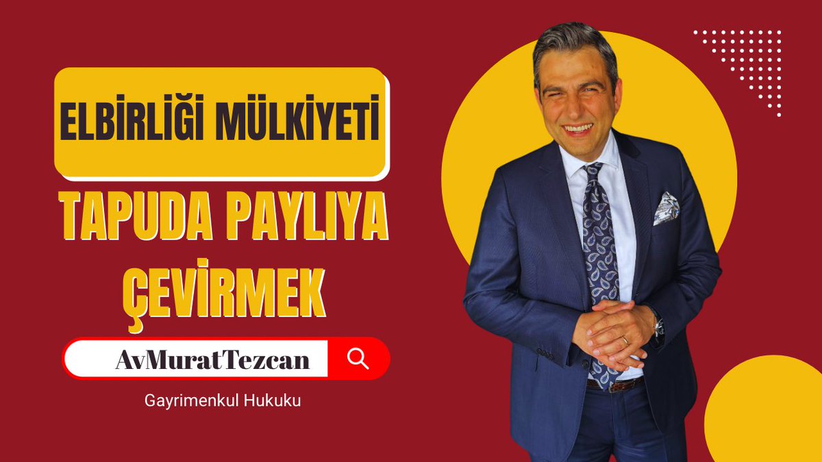 Av.Murat Tezcan (@muratezcan) on Twitter photo Elbirliği Mülkiyetinden Paylı Mülkiyete Geçiş Rehberi – Tapuda Nasıl Dön... youtu.be/4IL51_4oMD4?si… <a href="/YouTube/">YouTube</a> aracılığıyla Elbirliği Mülkiyetinden Paylı Mülkiyete Geçiş Rehberi – Tapuda Nasıl Dön... youtu.be/4IL51_4oMD4?si… <a href="/YouTube/">YouTube</a> aracılığıyla