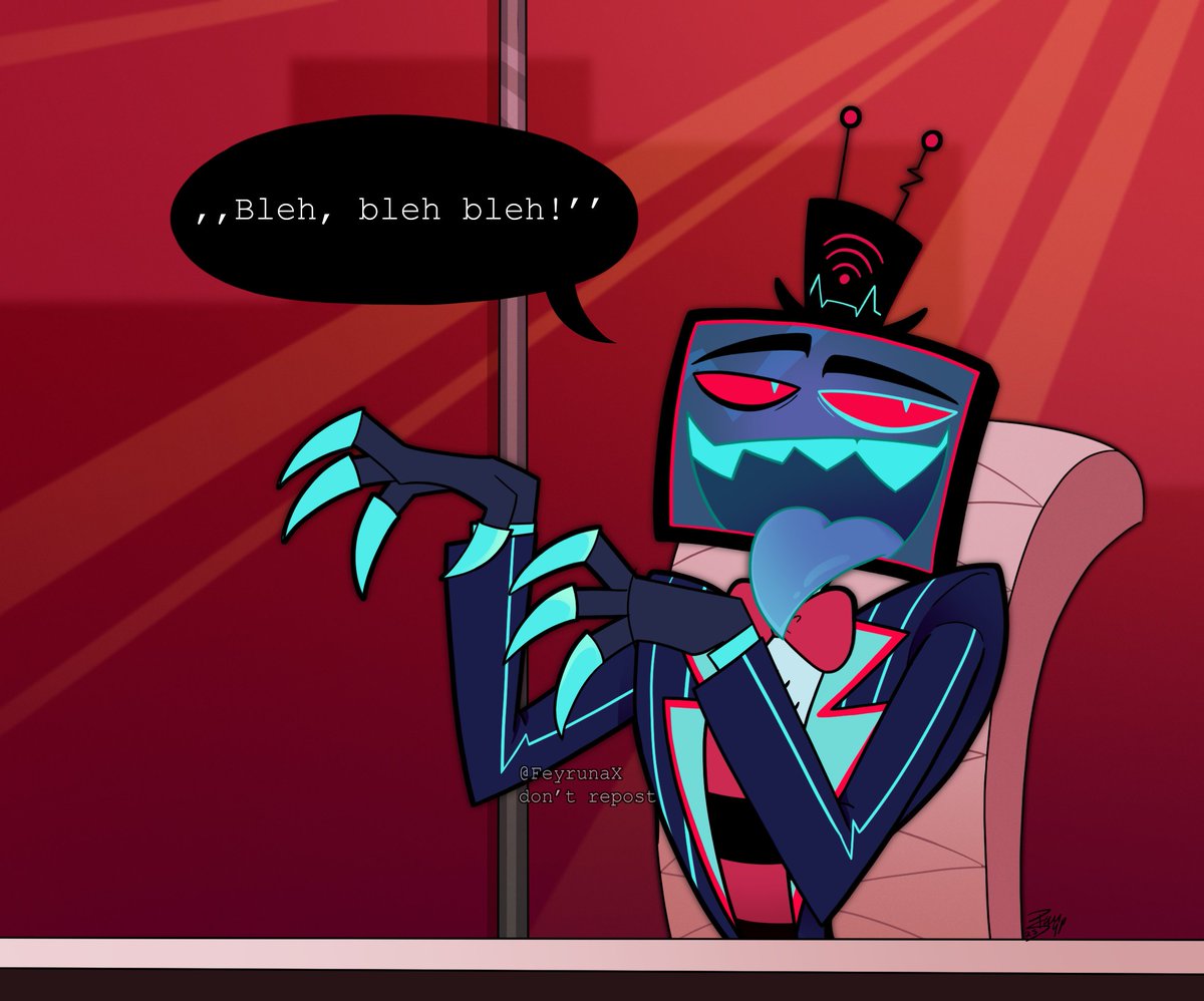 FeyrunaX's tweet photo. I bet Vox is harassing that poor old man at their meetings 😪🕷️🥀
(HOTEL TRANSYLVANIA REFERENCE... If you know, then you know 🥳)

#HazbinHotel #HazbinHotelFanart #HazbinHotelVox #HazbinHotelZestial https://t.co/ovWhjguhLj