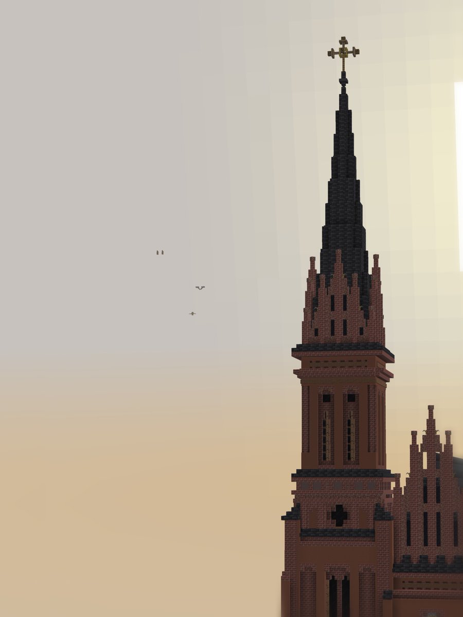 I'm working on a new cathedral
#Minecraft
