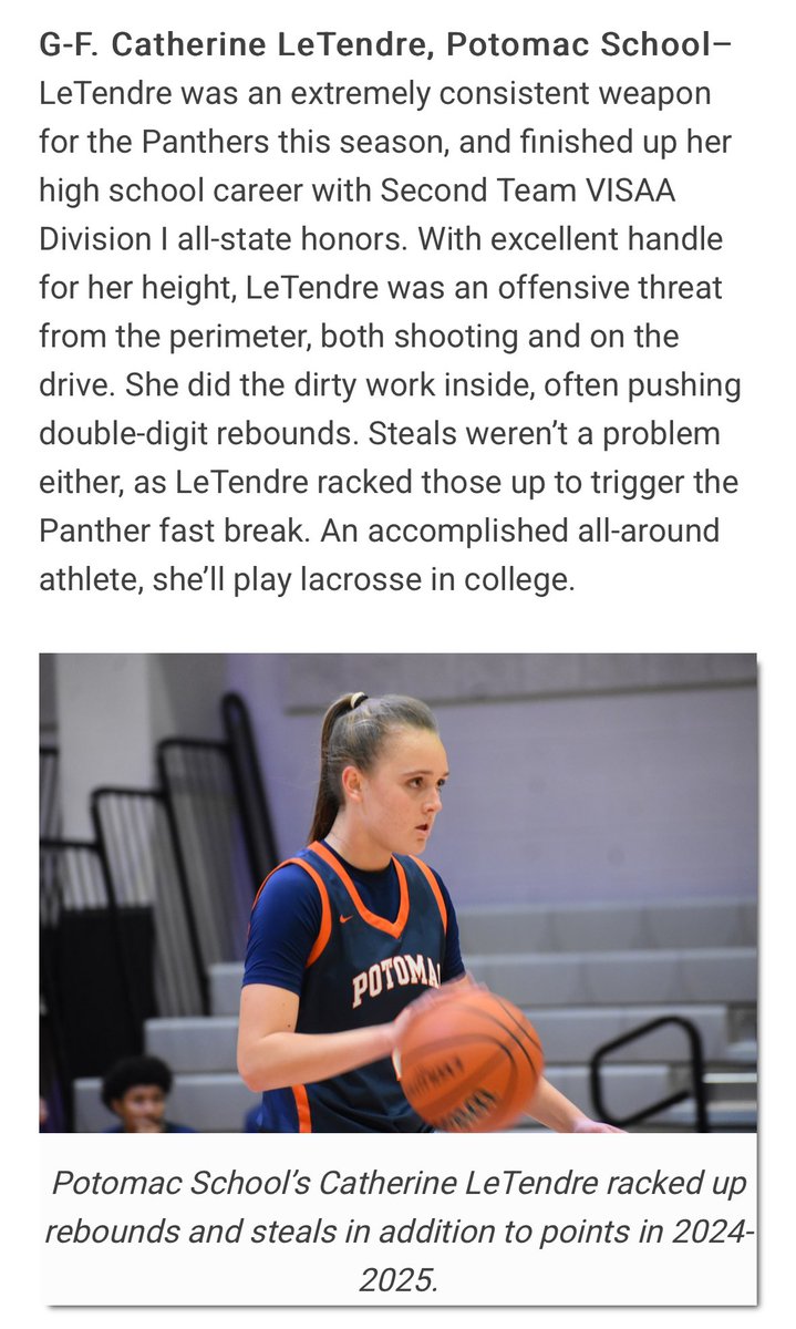 Potomac School Girls Basketball tweet media