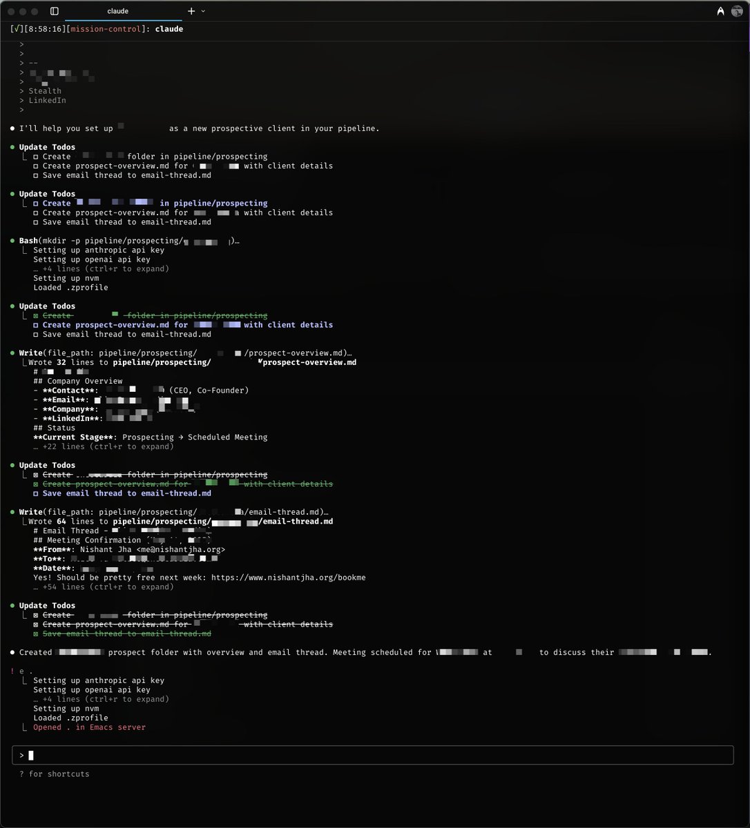 Long live the TUI! I wonder if AI-driven software means that more things will turn into <a href="/emacs/">emacs</a> . 

I'm extremely proficient at the command line / text editor, and using <a href="/claude_code/">ClaudeCode</a> means I can use that as my interface to my business, even for tasks it is wildly inefficient for.