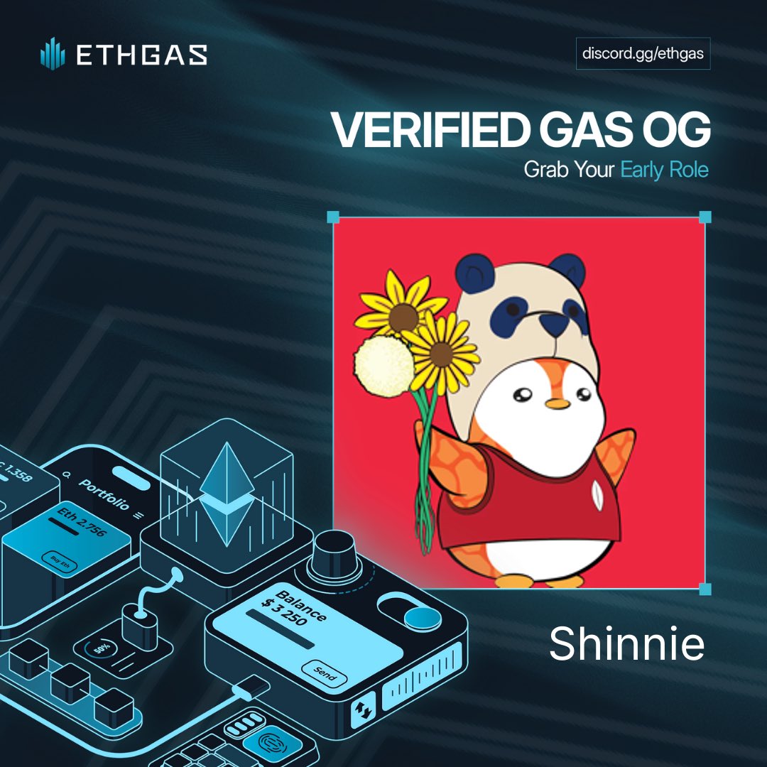 Get your OG early role in <a href="/ETHGASofficial/">ETHGAS</a> too!
