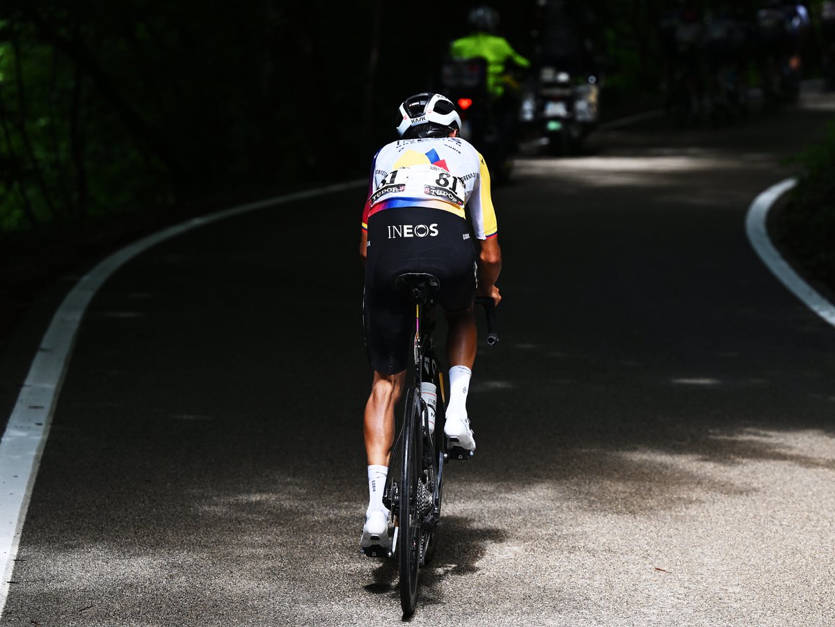 INEOS Grenadiers (@ineosgrenadiers) on Twitter photo G R I N T A
<a href="/Eganbernal/">Egan Arley Bernal</a> battled to a hard-earned 11th place after a brutal stage in the mountains.
He now sits sixth overall after a GC shakeup on San Valentino 👊👏 G R I N T A
<a href="/Eganbernal/">Egan Arley Bernal</a> battled to a hard-earned 11th place after a brutal stage in the mountains.
He now sits sixth overall after a GC shakeup on San Valentino 👊👏