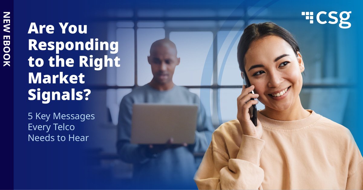 csg_i's tweet photo. ๐ The secret to retaining customers in 2025? Understanding what the market wants. Our eBook shows you the 5 critical messages and how to respond. Get it now! ๐ https://t.co/J8Z64m1AeO
#TelcoStrategy #CustomerRetention https://t.co/DOt7gzBknl