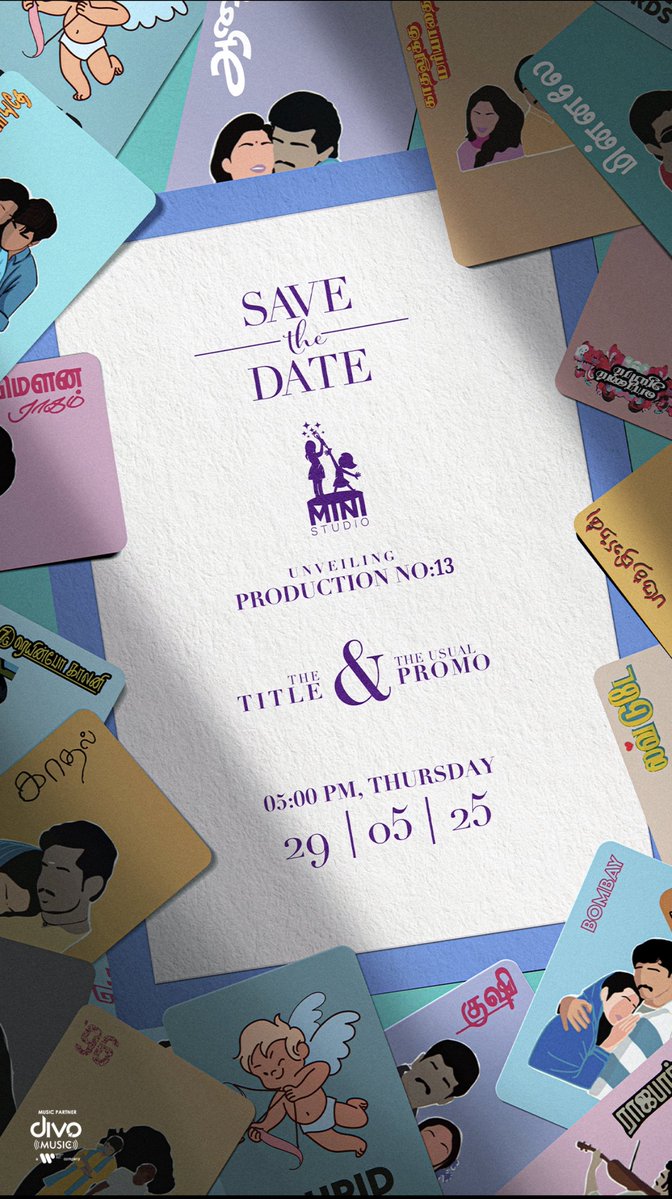 Anirudh (@anirudhsriraman) on Twitter photo The title and promo of our film will be out on Thursday the 29th. This is a special film for a host of us. And we're coming with all heart.
<a href="/SarangThiagu/">sarang thiagu</a> <a href="/aditi1231/">Aditi Ravindranath</a> <a href="/kishendas/">Kishen Das</a> #HarshathKhan <a href="/ShivathmikaR/">Shivathmika Rajashekar</a>, DOP Gowtham, <a href="/editorpraveen/">Praveen Antony</a>, <a href="/_gbalaji/">g.balaji</a> and the whole team. The title and promo of our film will be out on Thursday the 29th. This is a special film for a host of us. And we're coming with all heart.
<a href="/SarangThiagu/">sarang thiagu</a> <a href="/aditi1231/">Aditi Ravindranath</a> <a href="/kishendas/">Kishen Das</a> #HarshathKhan <a href="/ShivathmikaR/">Shivathmika Rajashekar</a>, DOP Gowtham, <a href="/editorpraveen/">Praveen Antony</a>, <a href="/_gbalaji/">g.balaji</a> and the whole team.