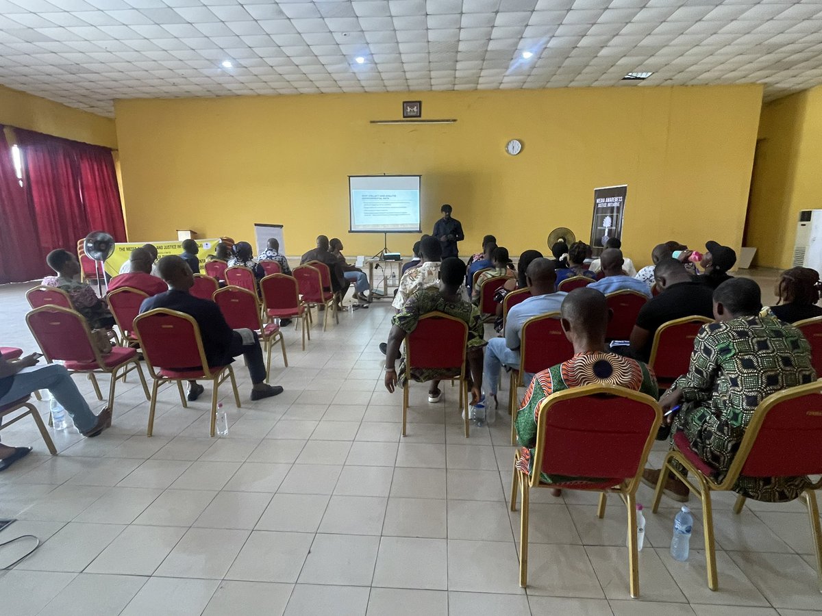 <a href="/MediaMaji/">Media Awareness and Justice Initiative (MAJI)</a> facilitated capacity building sessions for technical personnel of the zonal office of <a href="/NOSDRANIGERIA/">NATIONAL OIL SPILL DETECTION & RESPONSE AGENCY</a>. It focused on real time data collection &amp; analysis for effective environmental governance in Nigeria

<a href="/APC_News/">APC</a> <a href="/EcoHomef/">Health of Mother Earth</a> <a href="/waccglobal/">waccglobal</a> <a href="/mozilla/">Mozilla</a> <a href="/UNDemocracyFund/">UN Democracy Fund</a>