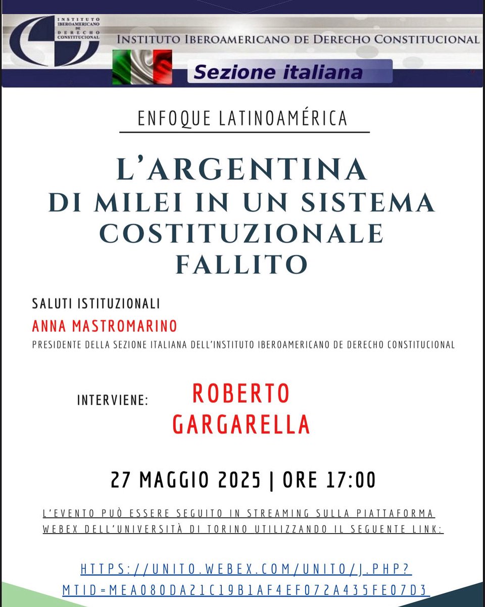 IIDCUNAM's tweet image. 🗣️ Te esperamos a las 10 de la mañana!
En la mesa de diálogo “Argentina de Milei en un sistema constitucional fracasado”
📌 facebook.com/share/p/1ZNm4V…