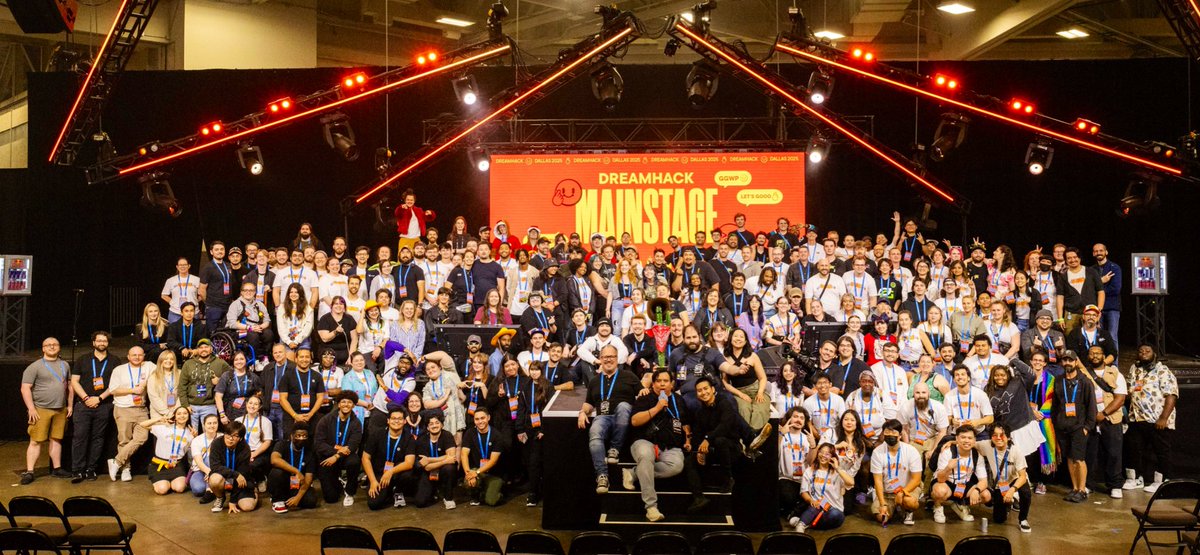 Can we please give it up for the incredible crew and staff who worked their butts off to make DreamHack Dallas amazing?!

Drop your favorite memory, moment, or photo from the weekend below — let’s celebrate the energy, the vibes, and everything that made it special! 
#DHDallas