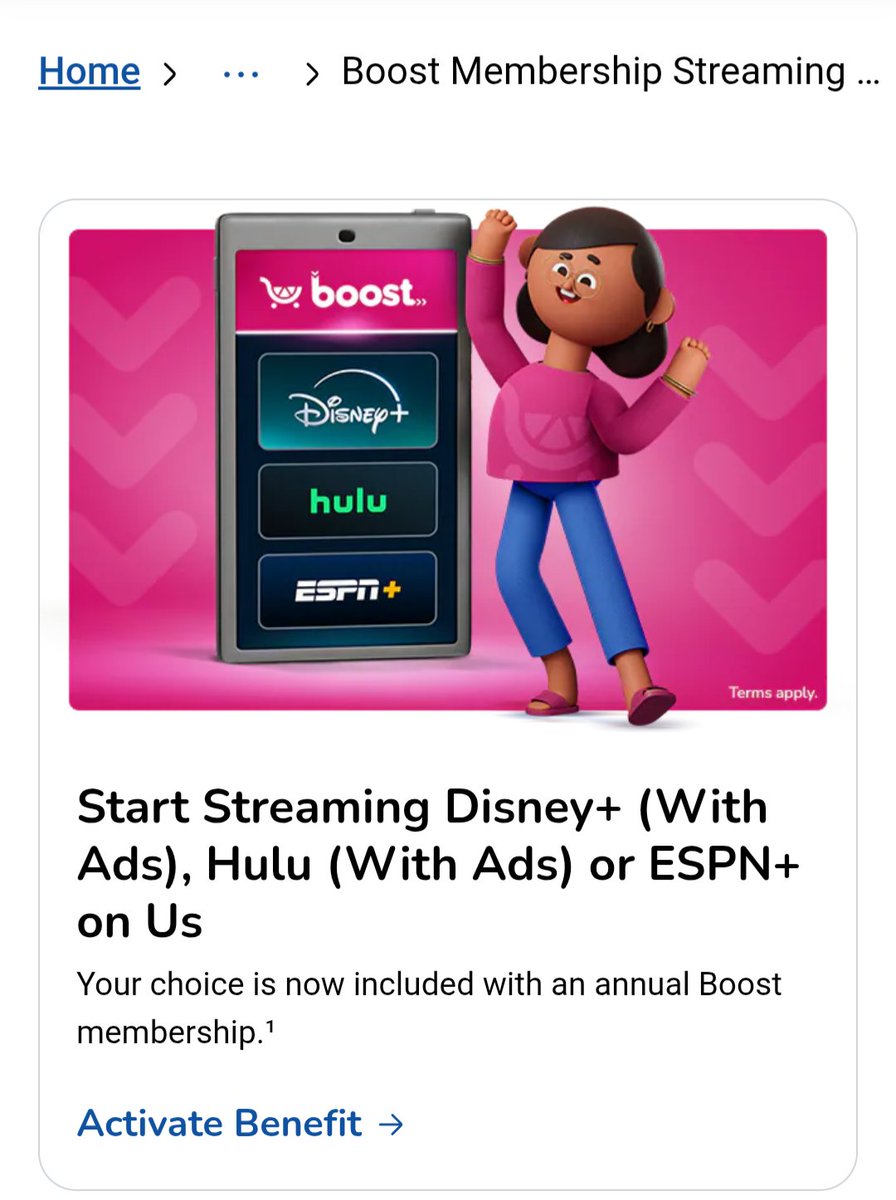 Yet another reason to be s Boost member. Free ESPN+
<a href="/DawgNationDaily/">Brandon Adams</a>