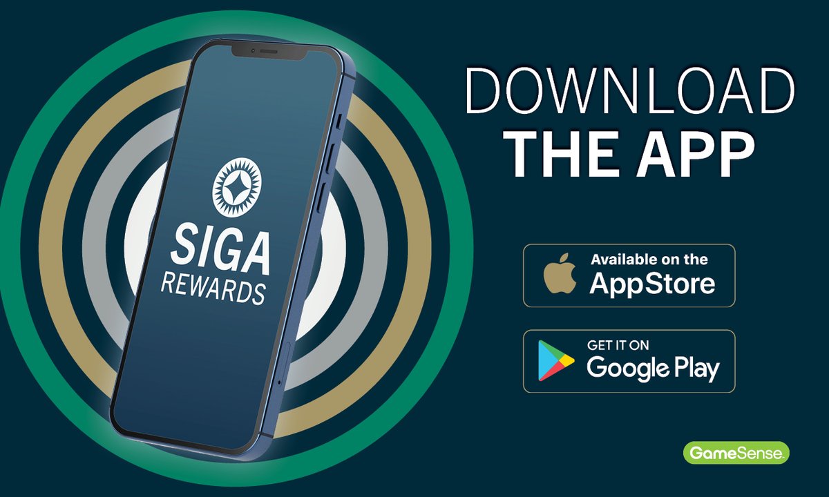 SIGA is proud to announce the launch of its brand new SIGA Rewards app, which allows members from all seven SIGA Casinos to be able to check their SIGA Rewards account, and access tailored offers and participate in exciting social tournaments.

siga.ca/siga-casinos-i…