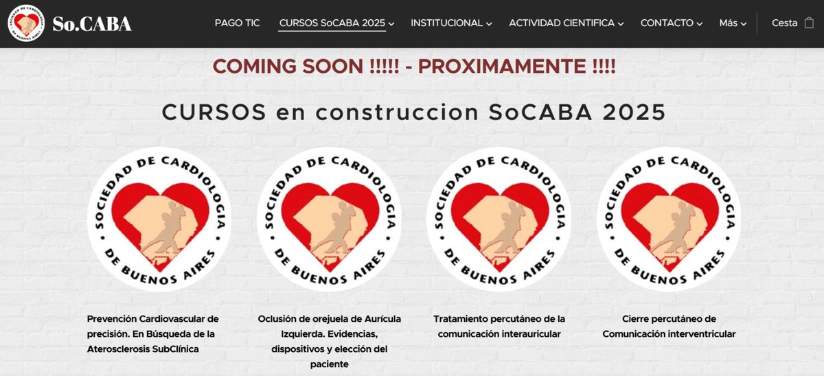 Sociedad de Cardiología de Buenos Aires 🇦🇷 (@soca_ba) on Twitter photo 