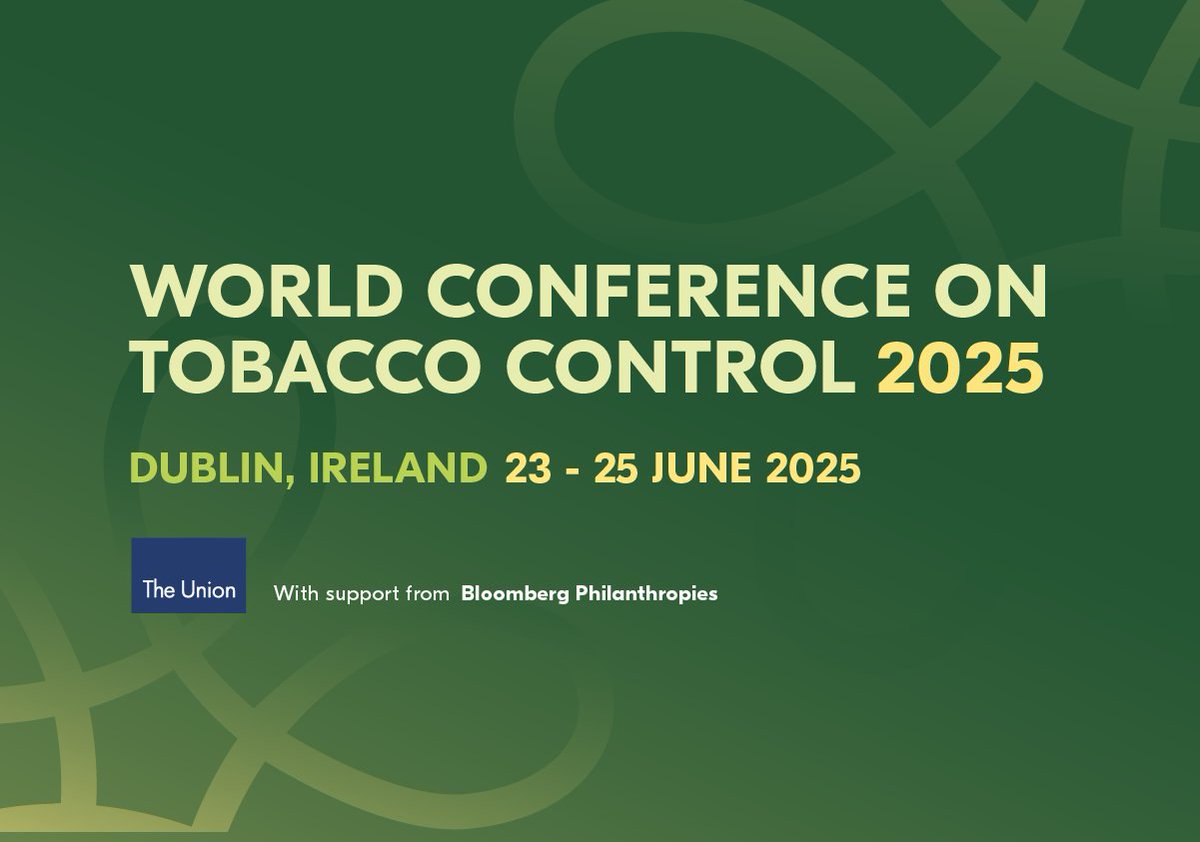 Vital Strategies (@vitalstrat) on Twitter photo We are proud to support the World Conference on Tobacco Control 2025 <a href="/WCTC_official/">World Conference on Tobacco Control</a> where global voices will unite for a healthier, smoke-free world.
📅 23-25 June 2025
📍 Dublin, Ireland
🔗 worldtobaccocontrol.org
#WCTC2025 #tobaccocontrol #publichealth We are proud to support the World Conference on Tobacco Control 2025 <a href="/WCTC_official/">World Conference on Tobacco Control</a> where global voices will unite for a healthier, smoke-free world.
📅 23-25 June 2025
📍 Dublin, Ireland
🔗 worldtobaccocontrol.org
#WCTC2025 #tobaccocontrol #publichealth