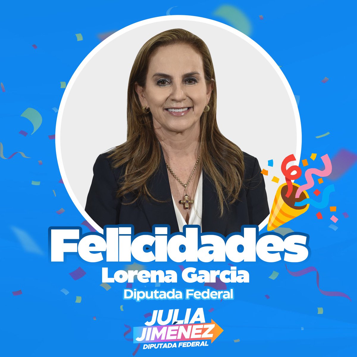 ¡Feliz cumpleaños compañera Diputada! 🎂🎉
Que este día esté lleno de alegría y cada nuevo amanecer te acerque a lograr tus sueños💫💖