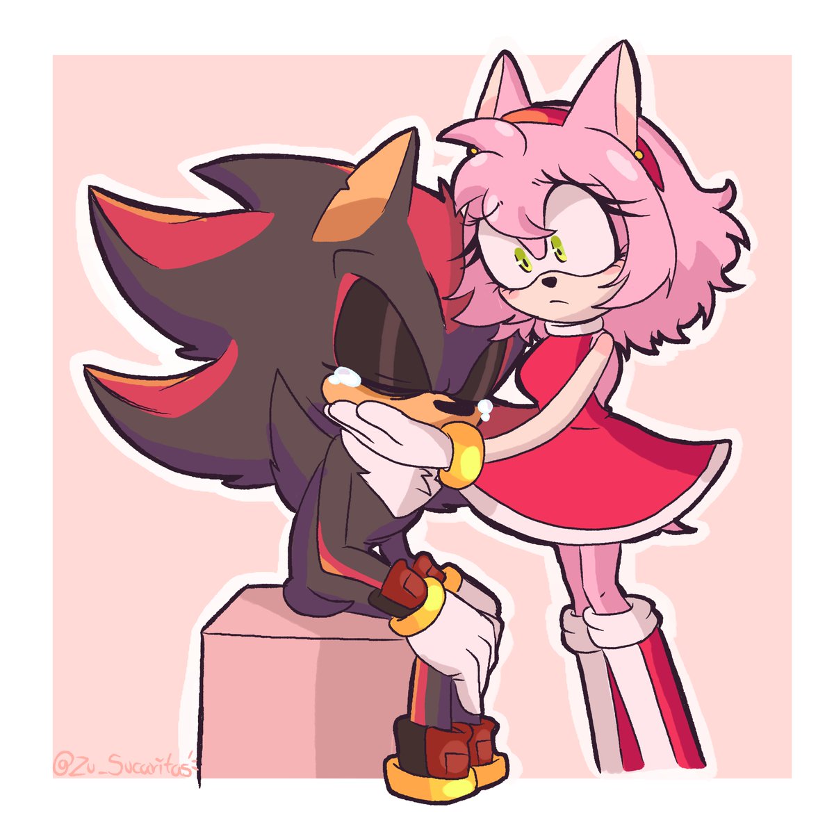 #ShadowTheHedgehog #shadamy #amyrose