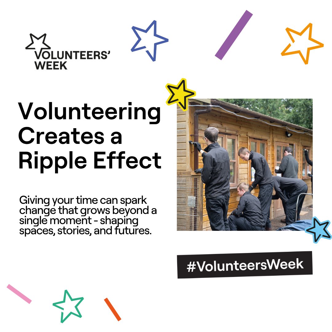 Volunteers’ Week is back Mon 2 June – Sun 8 June  🌟 It’s time to celebrate all things volunteering! Join us in thanking all the volunteers across the UK. 🇬🇧 

volunteersweek.org
#VolunteersWeek