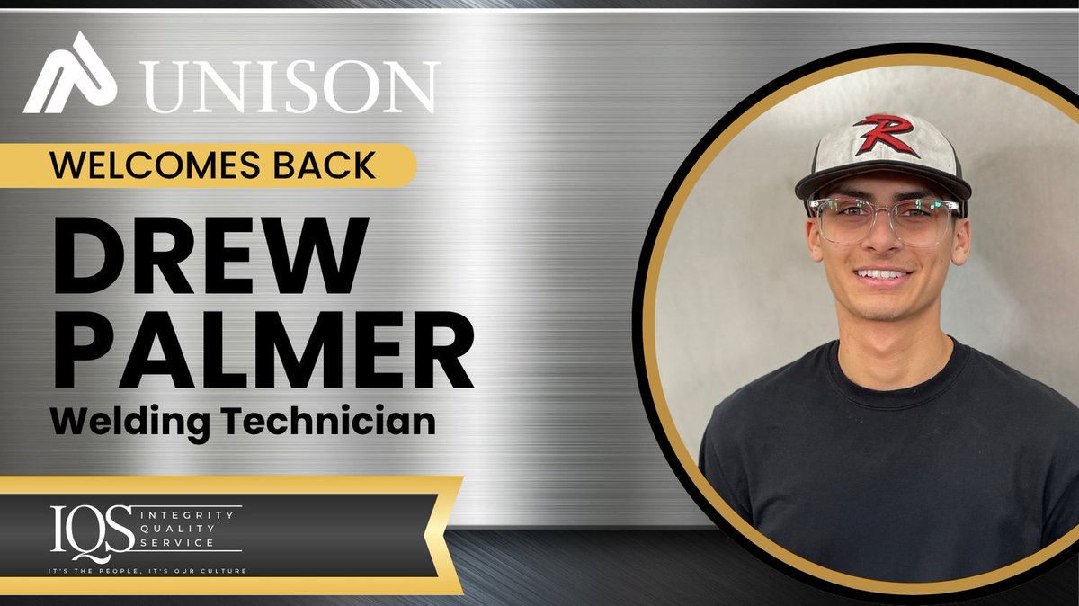 We are excited to welcome Drew back to the Unison team. 

Welcome back, Drew!