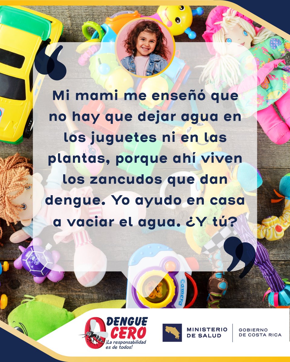 💦 Revisá, vaciá y protegé tu casa 🔍🧼
Los mosquitos transmisores del dengue buscan agua limpia para reproducirse. Revisá tu patio y jardín todos los días. ¡Una acción pequeña hace una gran diferencia! 🌱🌞
0 dengue. La responsabilidad es de todos.