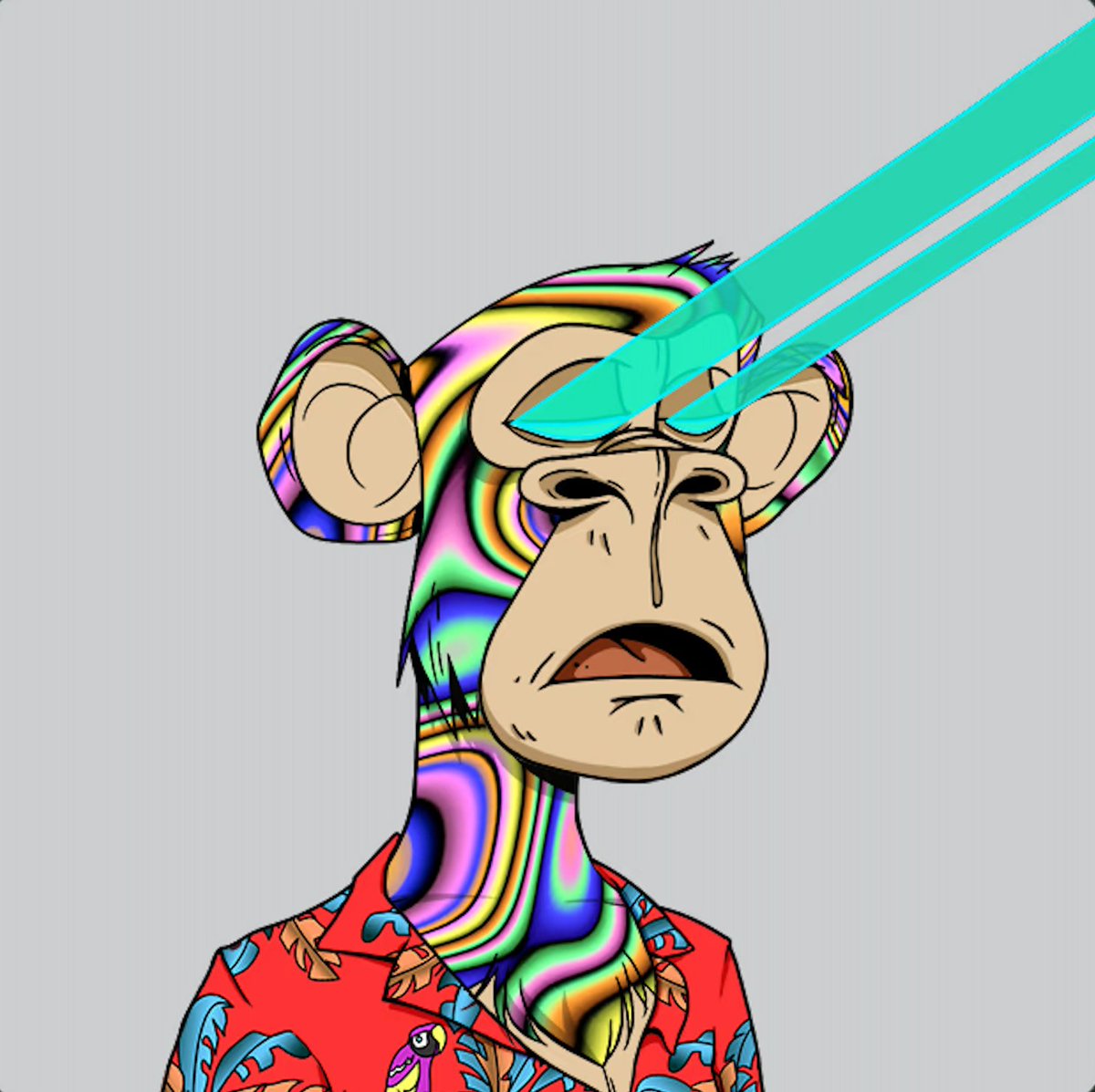 Trippy blue beam it is 🤘