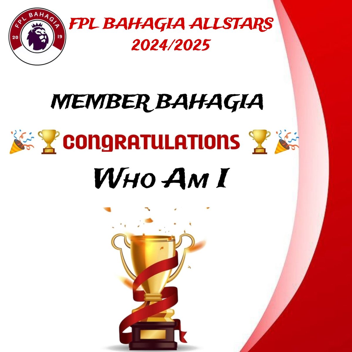 FPL BAHAGIA ๐ฒ๐จ (@fplbahagia) on Twitter photo <a href="/aaaspida/">aldo</a> <a href="/LigaBRFI/">Battle Royale FPL Indonesia</a> <a href="/pisangij01/">FPL Liga Pisangijo</a> <a href="/hatihatidiFPL/">HATI-HATI FPL ๐ฎ๐ฉ</a> Reward Done โ
Selamat untuk <a href="/wjsmors/">Mors Warongan</a> member bahagia FPL Bahagia all stars 2024/2025 <a href="/LigaBRFI/">Battle Royale FPL Indonesia</a>
Gabung digroup whatsapp FPL Bahagia,
WHATSAPP ADMIN
โก๏ธ bit.ly/fplbahagia2019
Cc : <a href="/pisangij01/">FPL Liga Pisangijo</a> <a href="/hatihatidiFPL/">HATI-HATI FPL ๐ฎ๐ฉ</a>
#FPL #FPLCommunity #FPLBahagia <a href="/aaaspida/">aldo</a> <a href="/LigaBRFI/">Battle Royale FPL Indonesia</a> <a href="/pisangij01/">FPL Liga Pisangijo</a> <a href="/hatihatidiFPL/">HATI-HATI FPL ๐ฎ๐ฉ</a> Reward Done โ
Selamat untuk <a href="/wjsmors/">Mors Warongan</a> member bahagia FPL Bahagia all stars 2024/2025 <a href="/LigaBRFI/">Battle Royale FPL Indonesia</a>
Gabung digroup whatsapp FPL Bahagia,
WHATSAPP ADMIN
โก๏ธ bit.ly/fplbahagia2019
Cc : <a href="/pisangij01/">FPL Liga Pisangijo</a> <a href="/hatihatidiFPL/">HATI-HATI FPL ๐ฎ๐ฉ</a>
#FPL #FPLCommunity #FPLBahagia