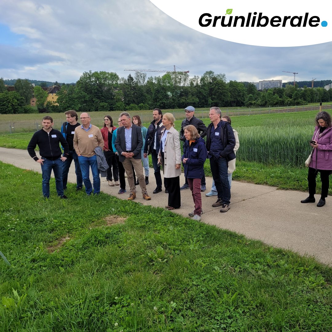 GLP-Vertreter:innen haben das Landwirtschafts-Kompetenzzentrum #Agroscope in Reckenholz besucht, um sich über die Chancen der grünen #Gentechnologie informieren zu lassen: weniger #Pestizide, klimatolerantere #Pflanzen. Die #Technologie ebnet neue Wege für eine zukunftsfähige