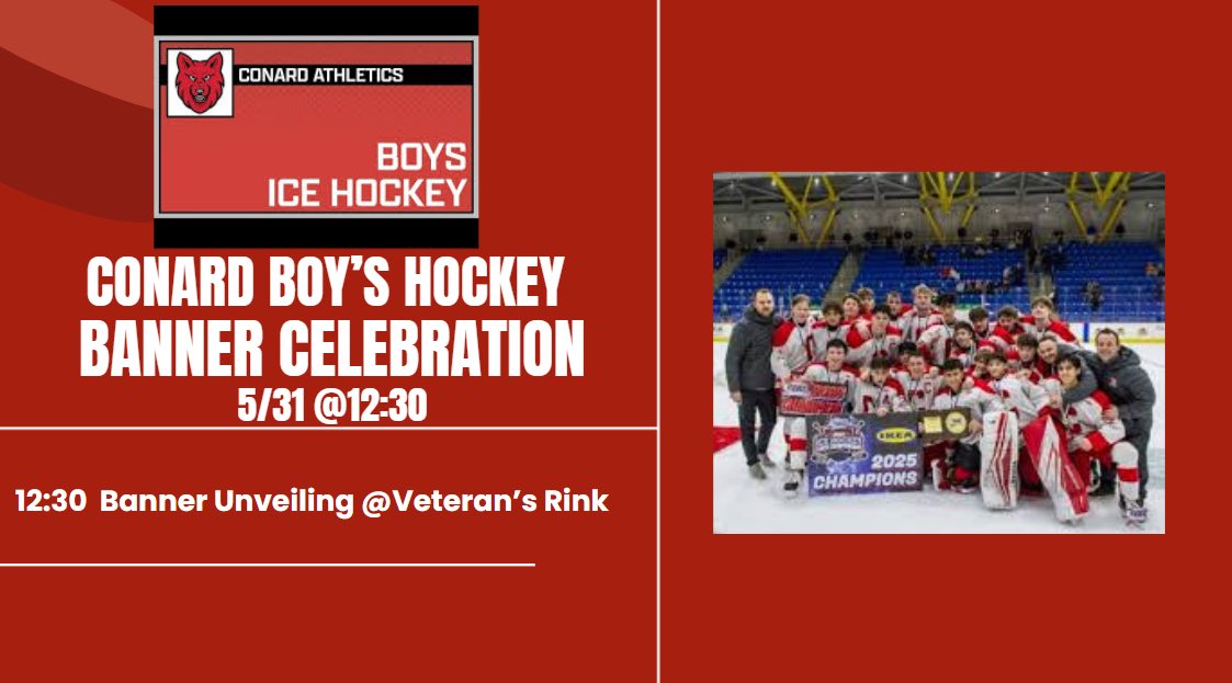 Conard Athletics (@chswhathletics) on Twitter photo 